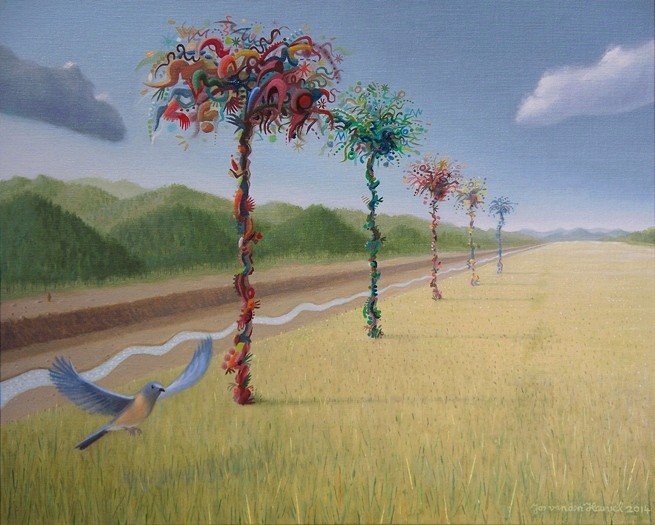 Een onverwachte ontdekking, vogel