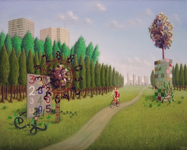 landscape landschap kunst art painting