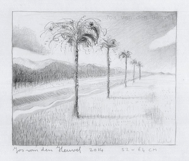 landscape drawing sketch