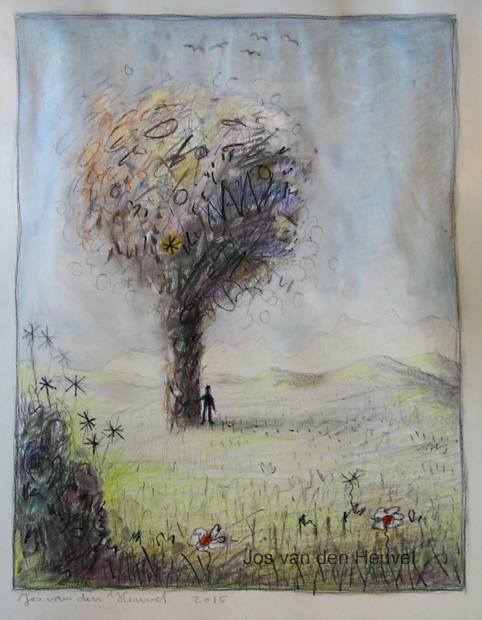drawing sketch tree object boom