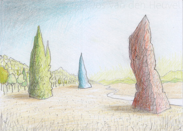 Tekening Landschap
